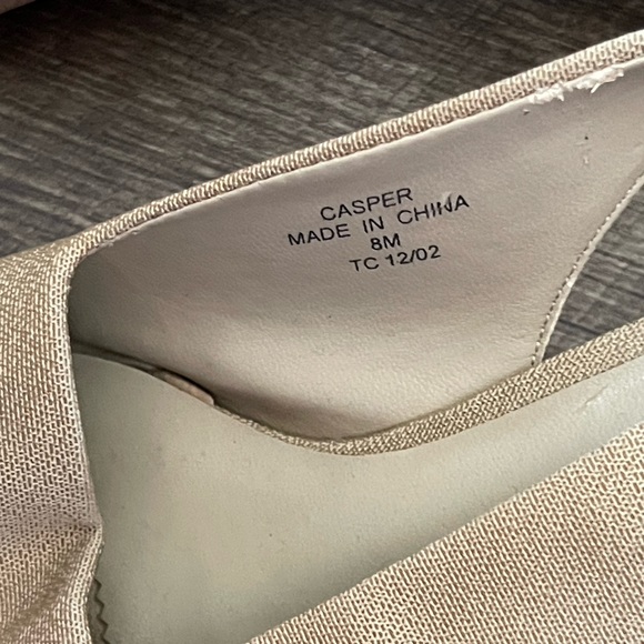 Lizflex women's shoe Casper 8 slingback heel pumps slipon - Picture 4 of 5